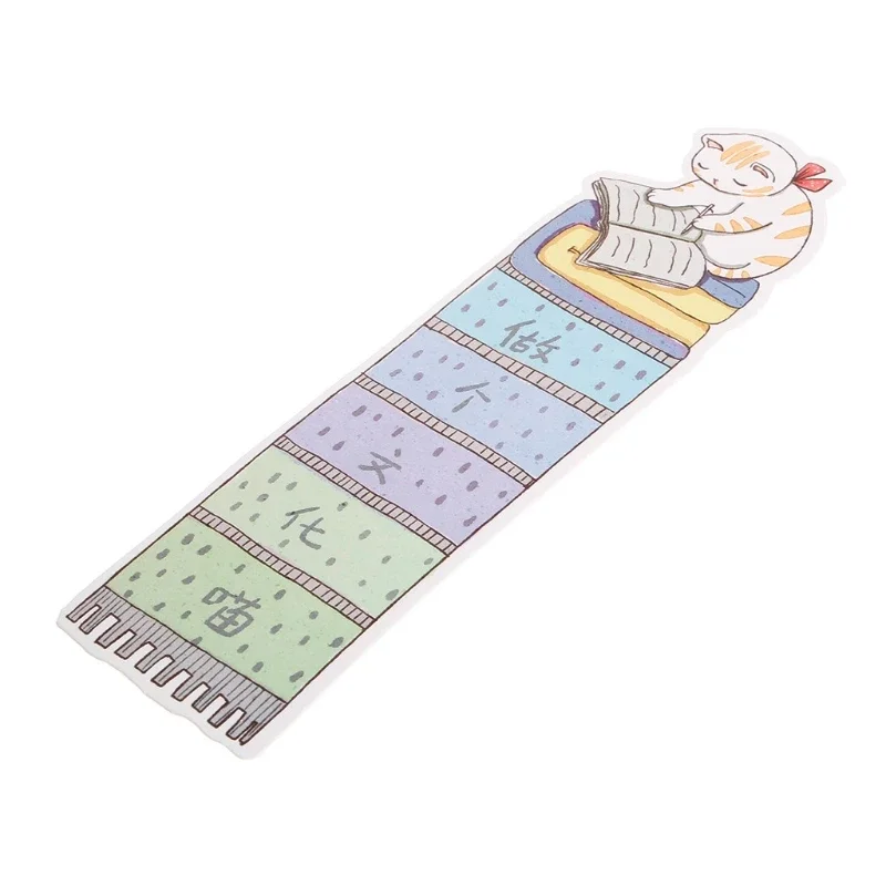 30pcs Useful Funny Cat Clip School Creative Supplies Student Multi-purpose Novel Gift Supply Paper Bookmarks
