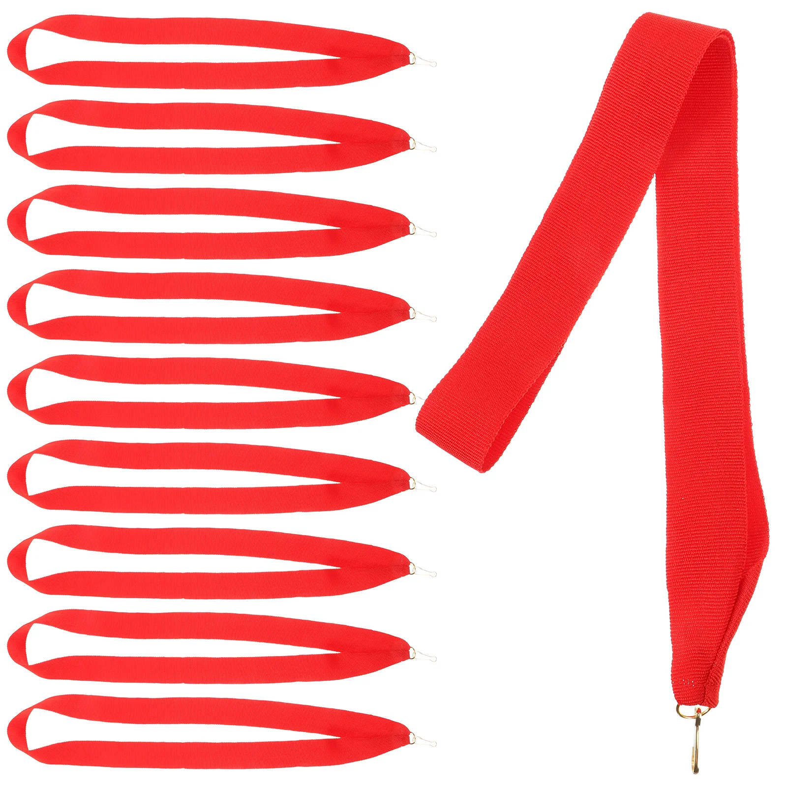 Medal Ribbons 20 Pcs Medal Ribbon Award Ribbons Competition Neck Ribbon Sports Meeting Medal Lanyard Team Sports Polyester Straps Souvenirs