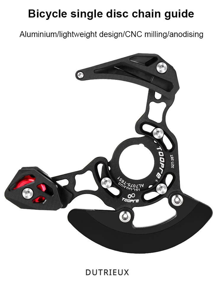 

32T-38T Disk Chain Stabilizer ISCG03/05 Chain Guide BB Mount 1x Mountain Bike Pulley Chains Stabilizer Chainring Protector Plate