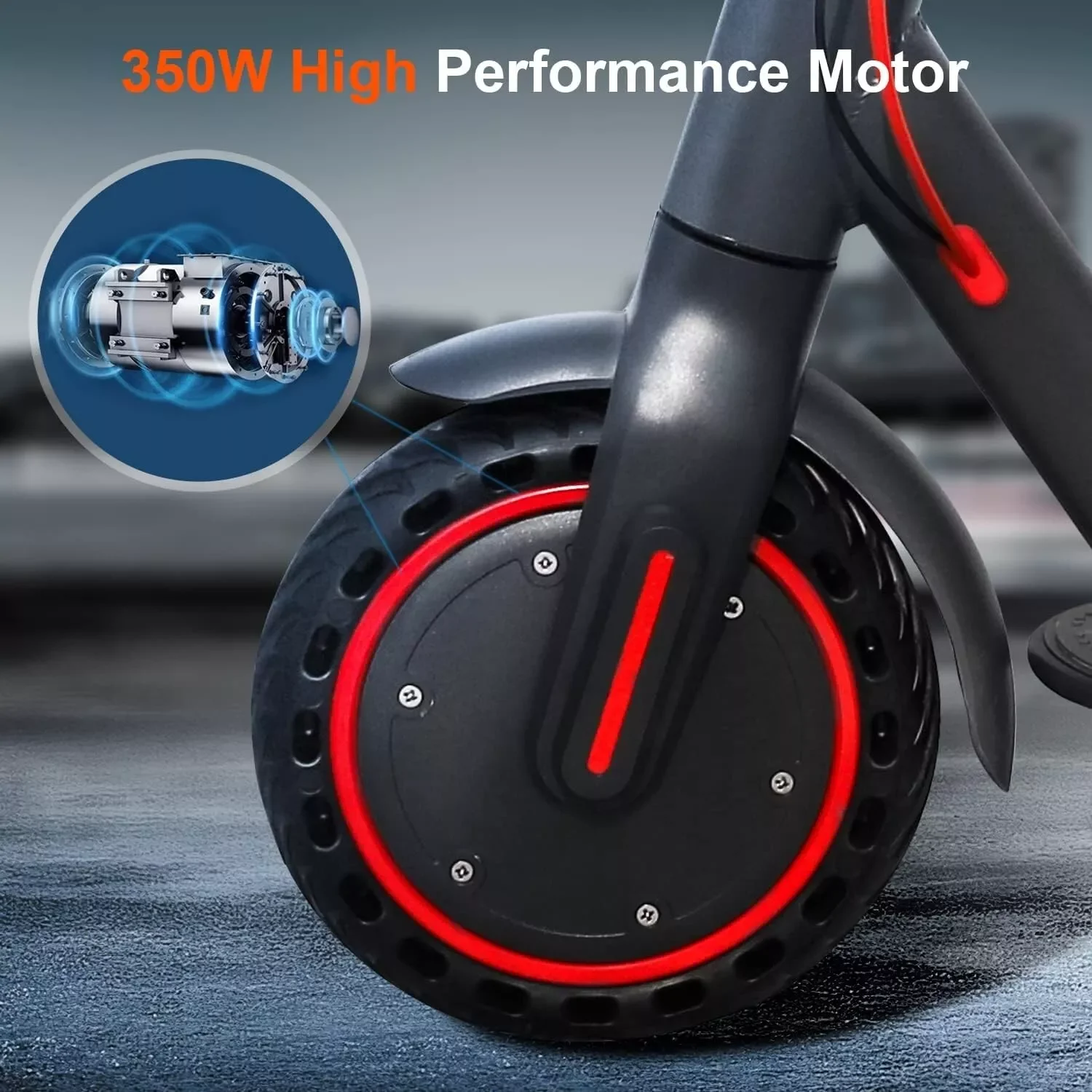 350W Foldable Electric Scooter 3