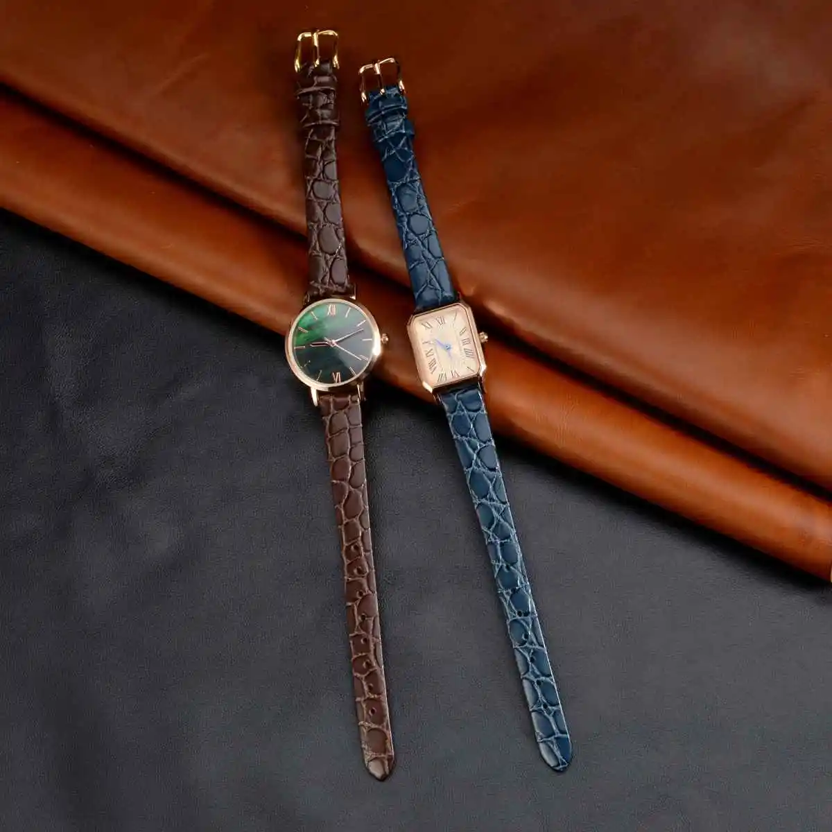 BISONSTRAP New Women Genuine Leather Watch Straps 8mm 10mm 12mm 14mm 16mm 18mm 19mm 20mm Replacement Band Bracelet Lady Watchban