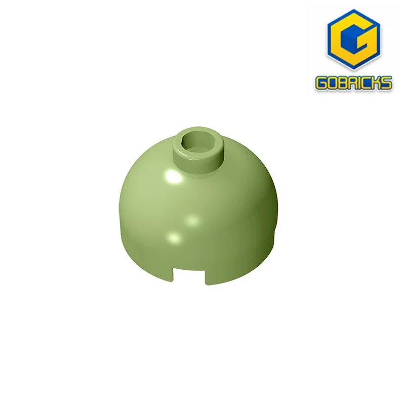 Gobricks GDS-742 Kreise/Winkel-Steine, 2 x 2 runder Ziegelstein, kompatibel mit Lego 18841 30367, DIY-Lernbausteinen