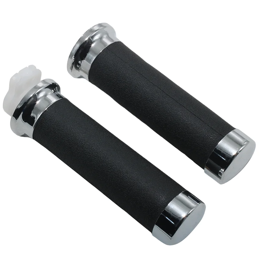 1" 25mm Handle Bar Hand Grips For Yamaha V Star 650 XVS650A - Foto 5