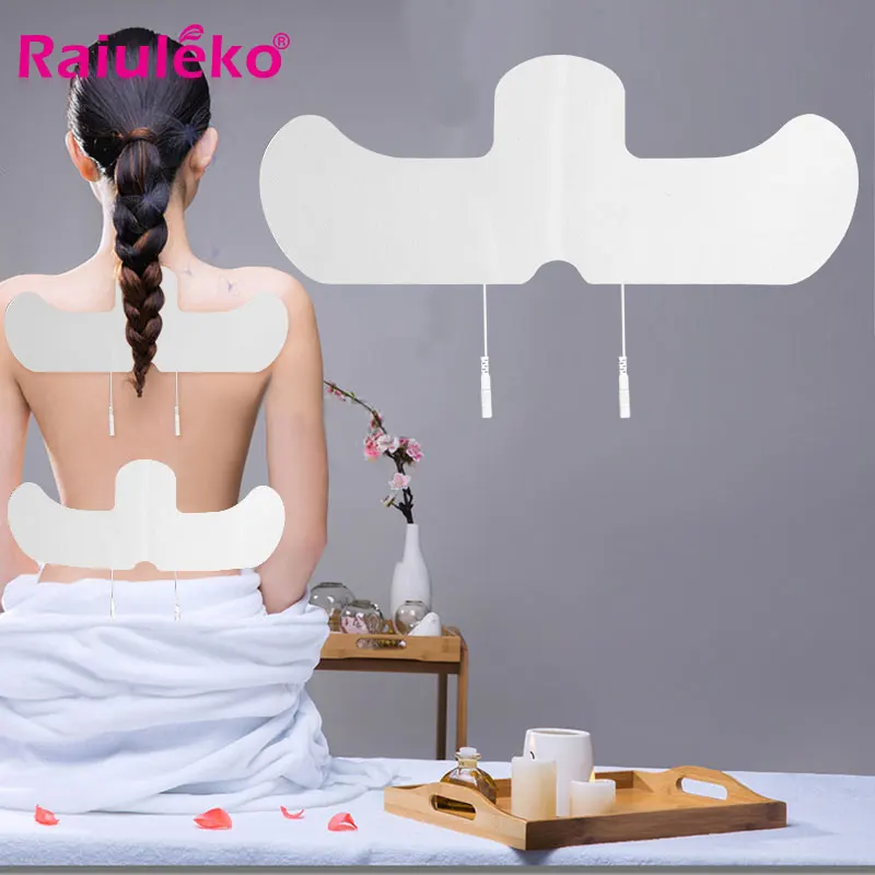 1 Pz Ems Elettrodi Pad 2 Mm Plug 34X13Cm Per Spalla Agopuntura Stimolatore Muscolare Massaggiatore Tens Fisioterapia Pad Assistenza Sanitaria