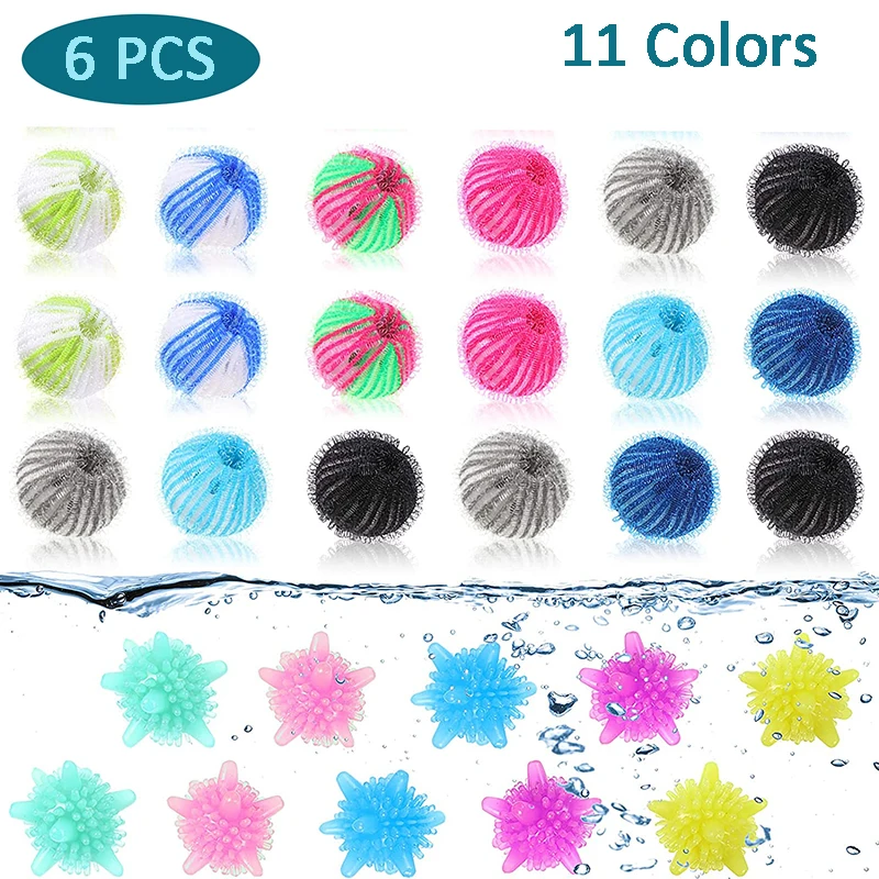 Nylon Laundry Ball Pet Hair Remover For Laundry Reusable Dryer Washer Balls Washer Antiknot
