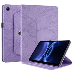 Versatile Embossed 360° Tablet Cover with Multi - Angle Flip Stand for Poco Pad C1 9.7 2026 (PURPLE)