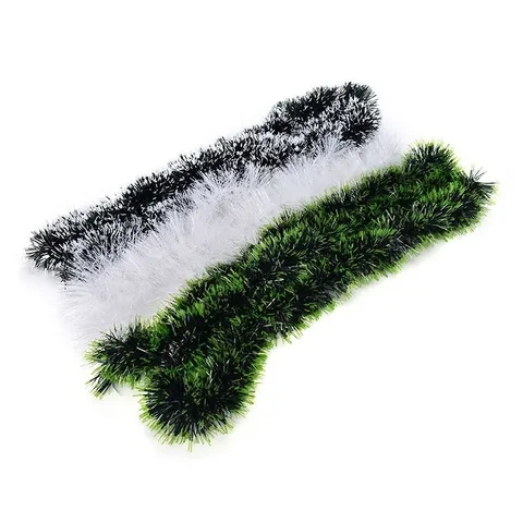 

2M Pine Tree Christmas Tree Ribbons Garland Streamers Celebrate New Year Ceiling Hanging Home Decor Indoor Disco Party Supplies