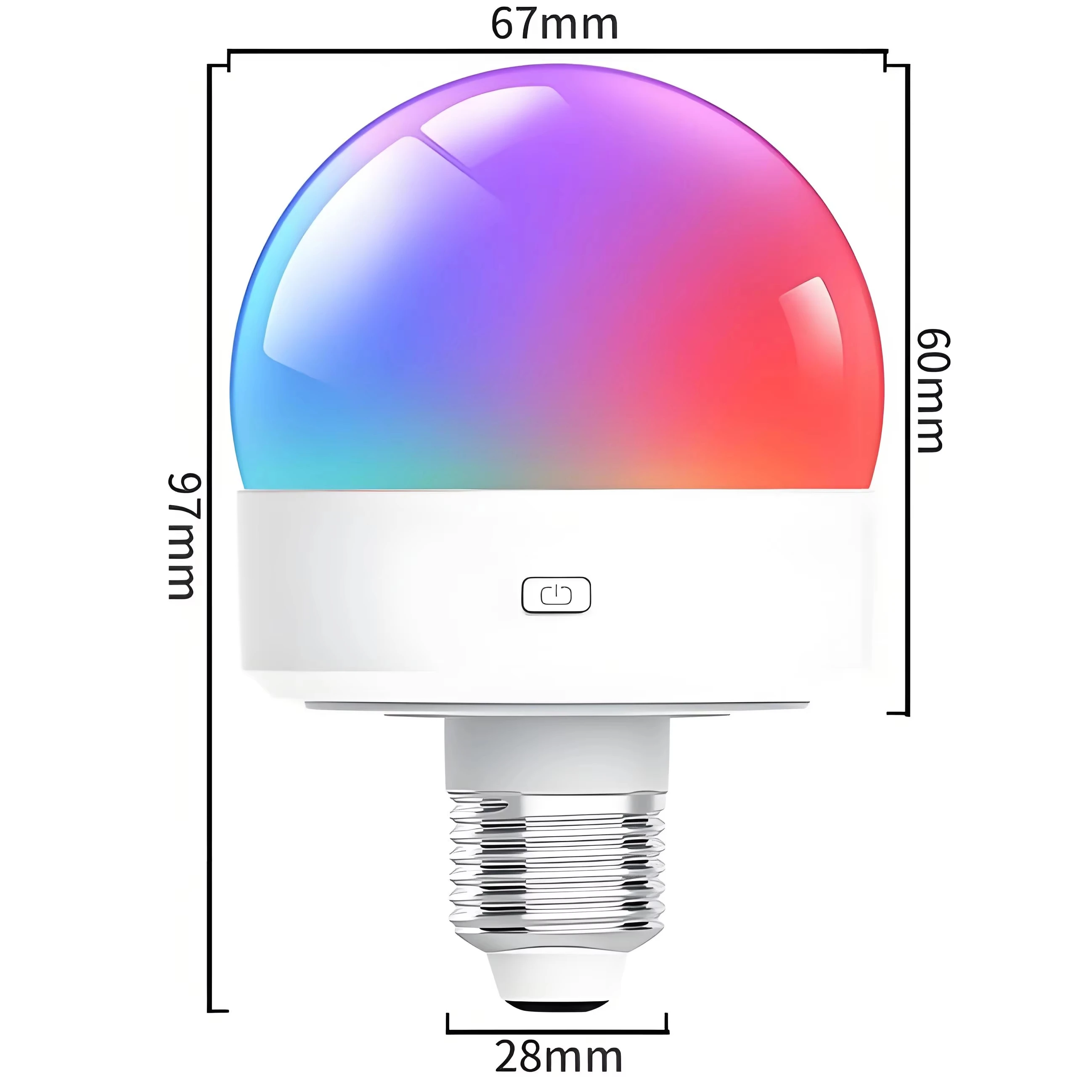 รูปสินค้า หลอดไฟ LED ชาร์จได้ แม่เหล็กดูด ปรับแสงได้