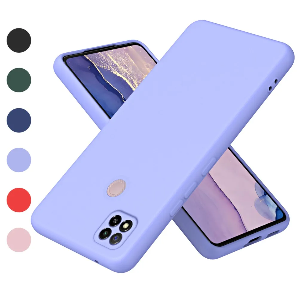 Luxury Soft Liquid Silicone Phone Case with Camera Protection – Elegant Cover