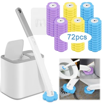 Disposable Toilet Brush Set 1