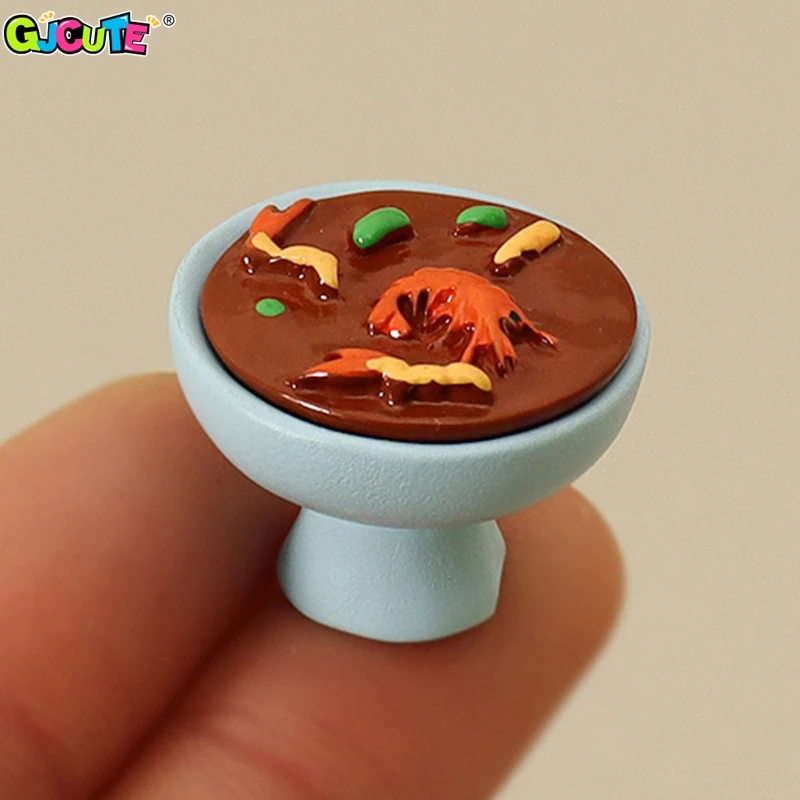 

Миниатюрный Кукольный домик, имитация стока, набор кастрюль, миниатюрные кухонные игрушки, мебель, кукольный домик, декоративные аксессуары, детские игрушки для ролевых игр