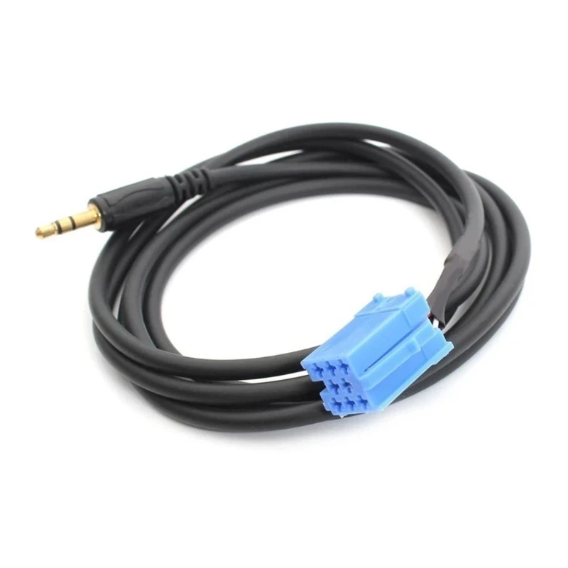 Car AUX Audio Input Cable Adaptor 3.5mm For VW Golf Passat B5 Bora Polo Blaupunkt CD player for Fiat Bravo CD player for phone audio cable car wire cable adapter