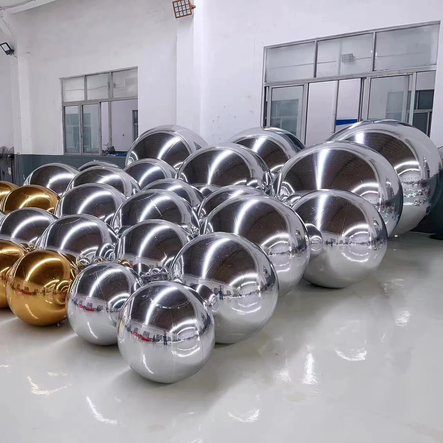 Inflatable Mirror Ball Set for Wedding Nightclub Decoration inflatable decoration toy inflatable decoration inflatable toy inflatable ball toy