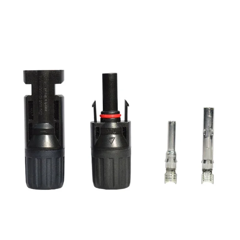 Solar Connector PV Plug 400/200/100/10 Pcs 1000V DC 30A Connectors Kit for Photovoltaic PV/MC Cable 2.5/4/6mm&sup2;