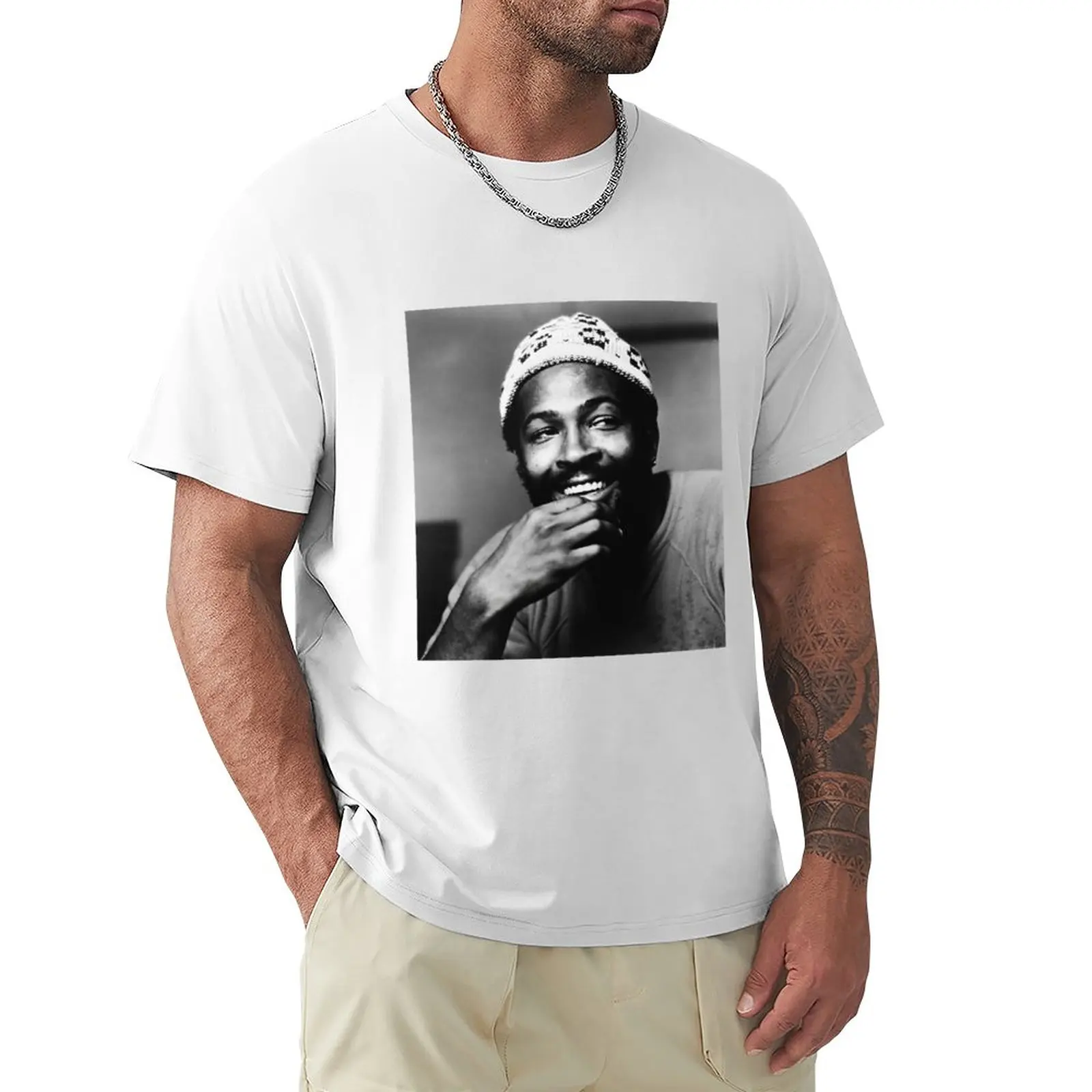 

marvin gaye T-Shirt summer clothes Oversized t-shirt plain t shirts men