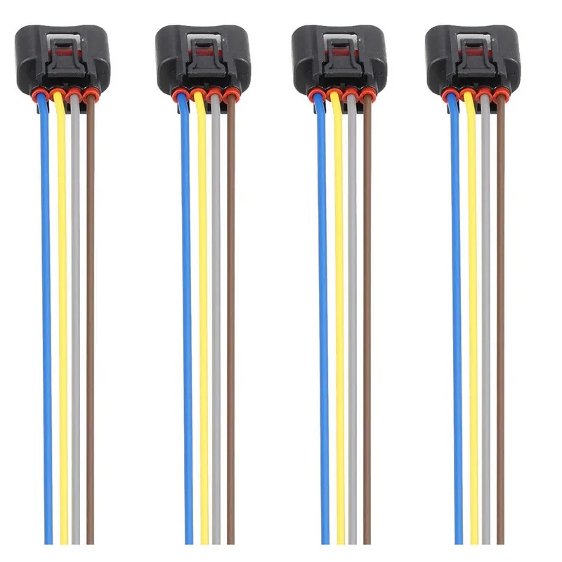 For Toyota Lexus Female Camry Pontiac Corolla Matrix Yaris Scion 90980-11885 For Car Ignition Coil Harness Plug Connector 4-way