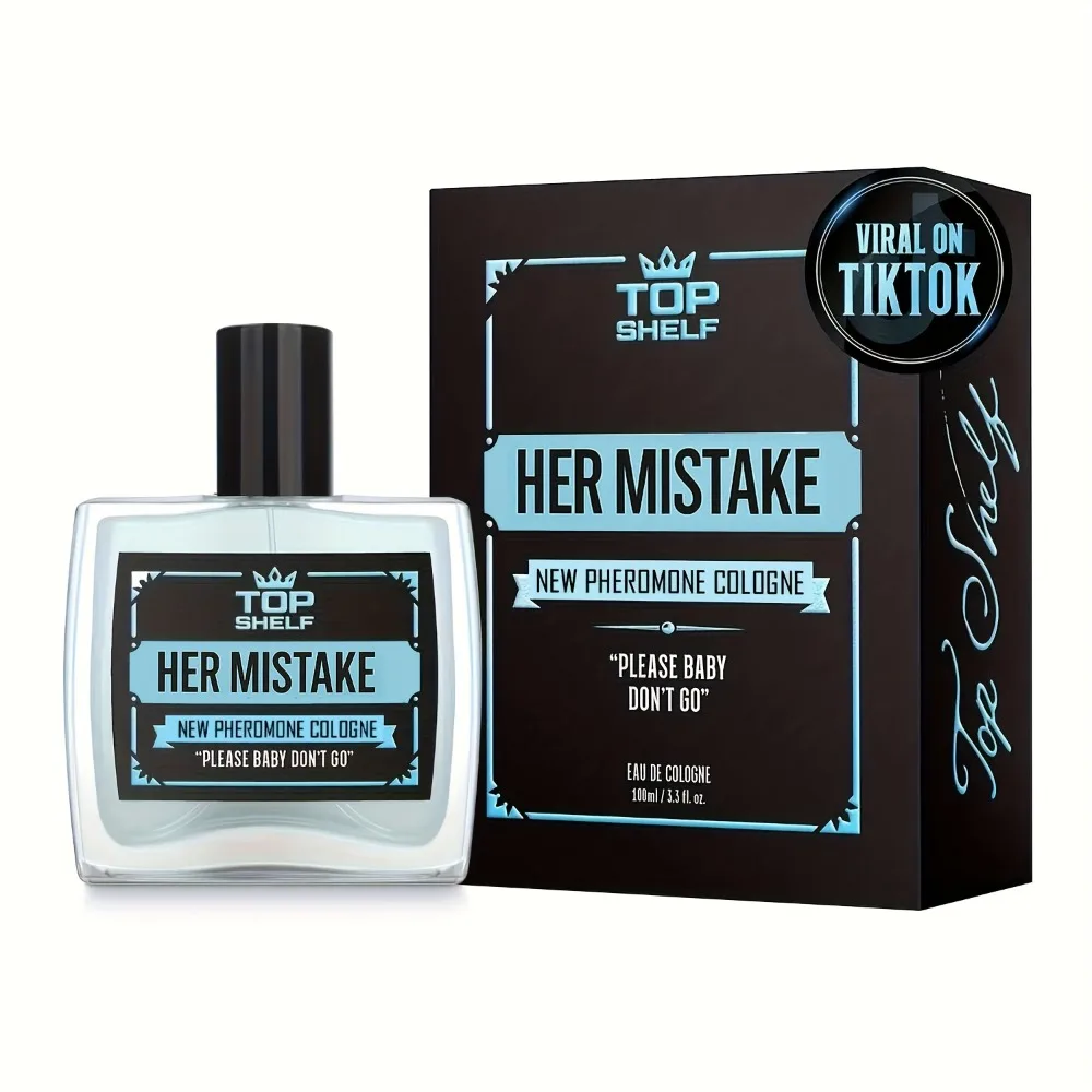 Men's Pheromone Perfume Romantic Long Lasting Cologne for Men Spray Perfume Valentine's Day Gift for Men Perfect Holiday Present