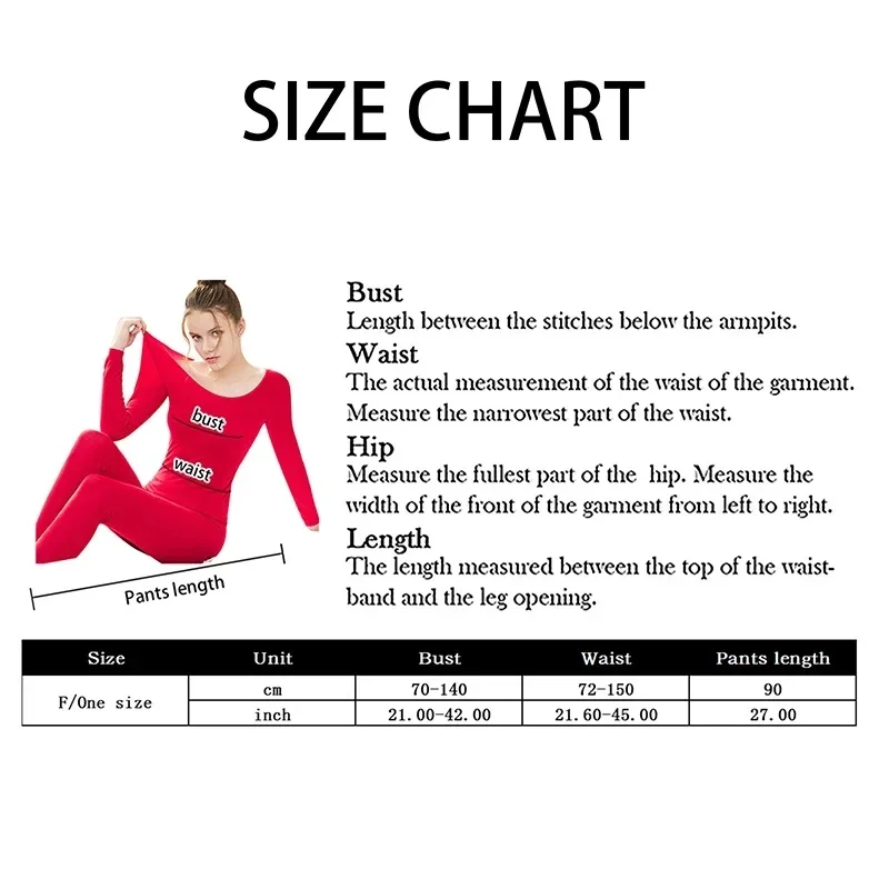 Women Ultrathin Thermal Underwear Set 2 Pieces Spring Autumn