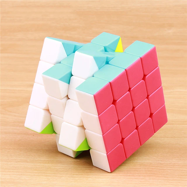 QY TOYS warrior 3x3x3 speed magic cube stickerless 4x4x4 professional puzzle cubo 5x5x5 smoothly cubes educational toys 4x4x4 cube