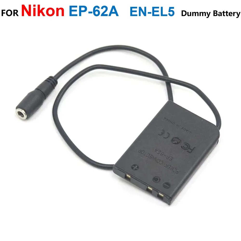 Ep-62A En-El5 Enel5 Caricabatteria Fittizio Per Nikon Coolpix 4200 5200 5900 7900 P3 P4 P80 P90 P100 P5000 S10 S6100