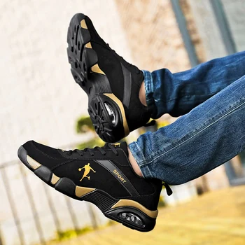 أحذية رياضية رجالية جديدة حذاء رجالي في الهواء الطلق الرجال حذاء كاجوال تنفس تنس أحذية رياضية فاخرة المشي على الطرق الوعرة أحذية Zapatillas Hombre 5