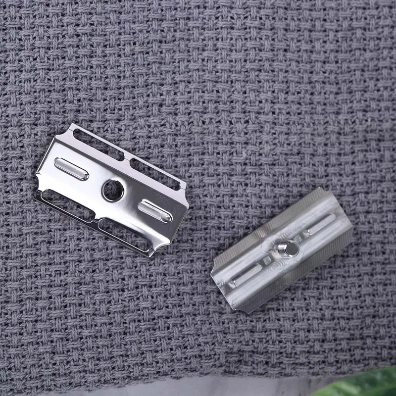 Yaqi Vostok 90SB Straight Bar 316 Stainless Steel Polished Safety Razor Head with 0.90mm Blade Gap 3