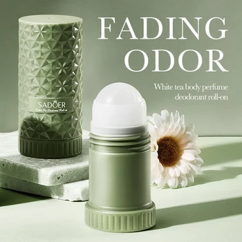 SADOER Crema Corpo Profumata Anti Odore Roll-On Perline Anti Sudorazione Inodore Profumo Ascelle Collo Deodorante Creme Rinfrescanti 1