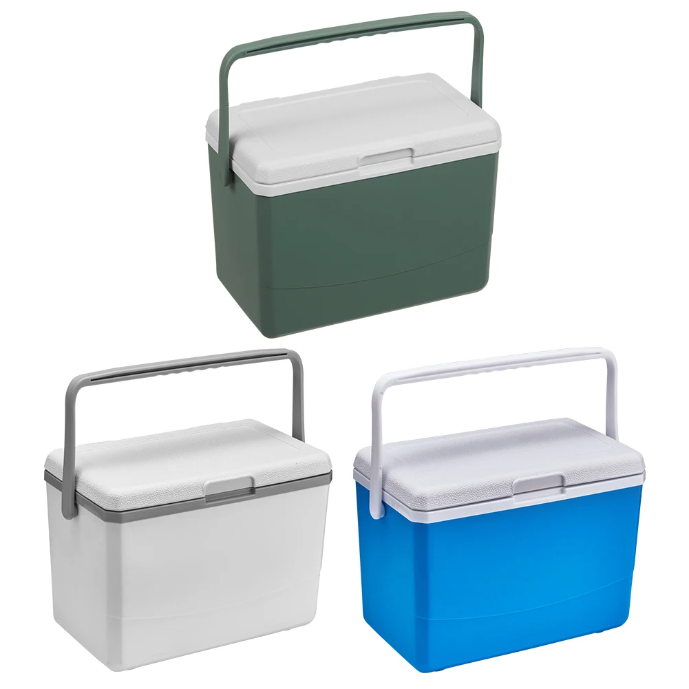 3L Insulated Portable Cooler with Handle Picnic Ice Bucket Heat Preservation Food Storage Cooler Box for Beach Picnic