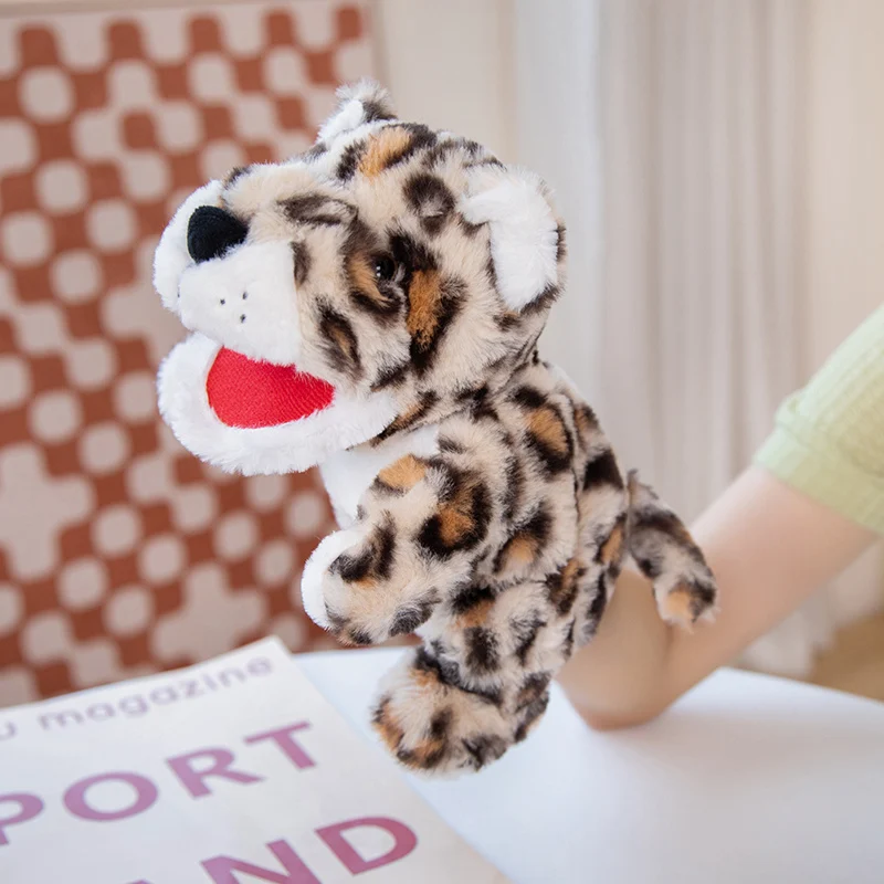 Animales de peluche de juguete, marioneta de mano para dedo, muñecas Kawaii, juguetes educativos para bebés, aprendizaje
