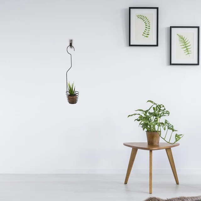 Fém Ültetvények Ananász Horog Modern Tillandsia Akasztókertészítő Szerszám Függő Kijelző Ültetvényes Folyosó Tartó Vasfém Dobozok - Image 2