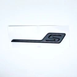 Premium V8 Biturbo 4matic+ Emblem for Car Side, Trunk & Rear - Sleek Logo Sticker (Glossy black S)
