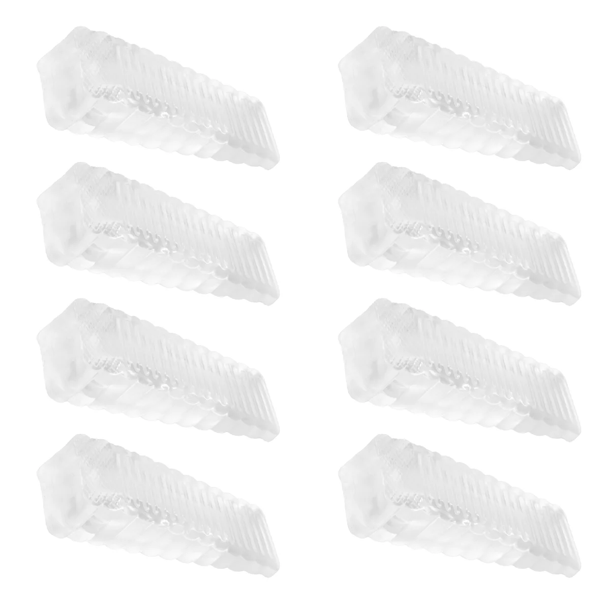 

8pcs Door Stop Wedge Child Safety Door Plug Door Stopper for Home Indoor