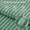 Jacquard Sofa Seat Cushion Cover Polar Fleece Sofa Cover Stretch Washable Removable L Shape Corner Sofa Slipcover For Home Decor 3