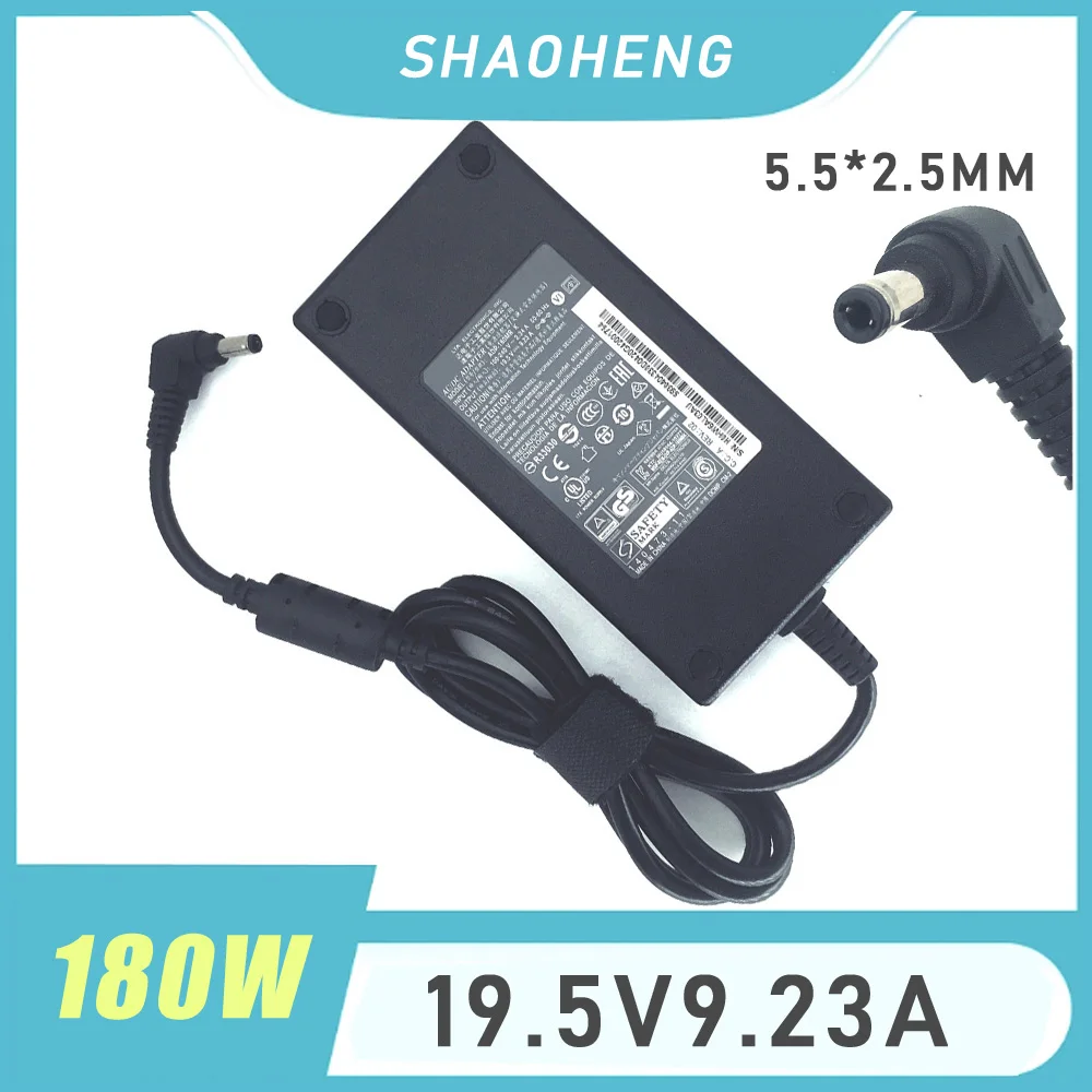 델타 MSI GS65 Stealth Thin-068,ADP-180TB F 전원 공급 장치 충전기 노트북용 기존 180W 19.5V 9.23A AC 어댑터