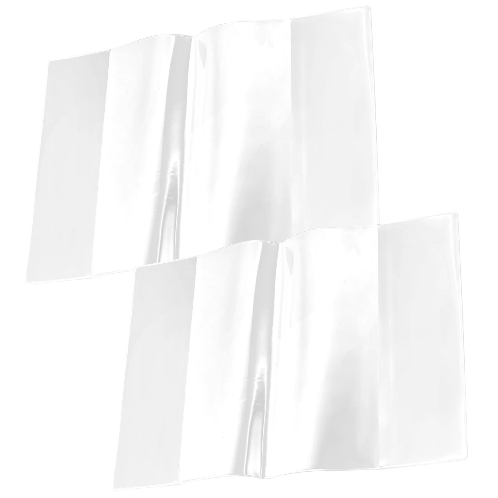 

2Pcs Book Cover Students Textbook Film Clear A5 Book Film Scrapbook Protection Film Clear Cover