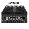2025 Solid Firewall Appliance 12th Gen Intel Pentium Gold 8505 10G/1G SFP 4*2.5G RJ45 LAN 2DDR5 NVMe Mini PC Proxmox ESXi Server 4