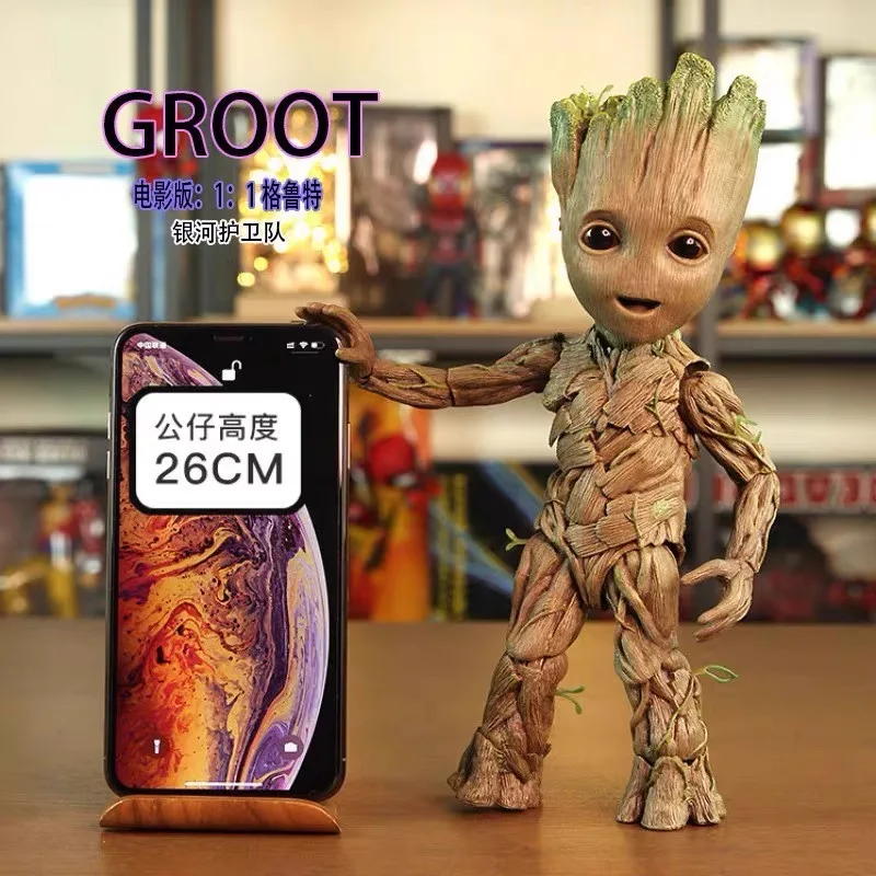 Groot Gamepad Holder, Guardians Of The Galaxy Action Figure Toys, Cute  Small Tree Man, Phone Rapid Ket Model, Ornement, Décoration, Cadeaux -  AliExpress