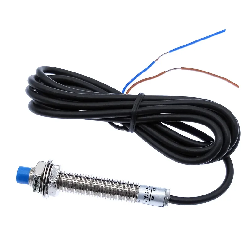 Proximity Switch LJ8A3-2-Z-BX/AX/ BY/AY/EX/DX/DZ/EZ PNP/NPN NO NC M8 2mm Detect distance Inductive Sensor Switch 1