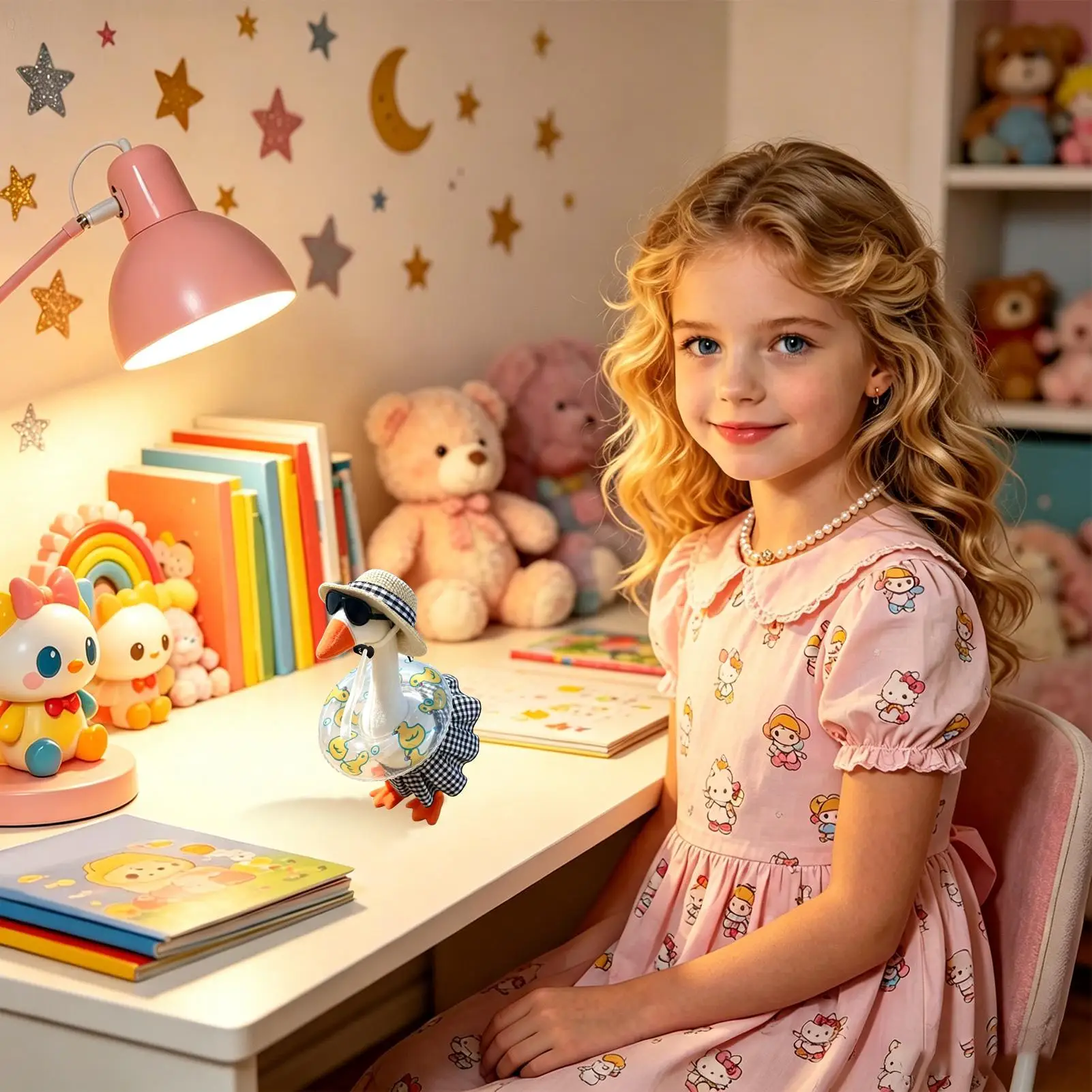 Set di Vestiti Colorati per Paperino con Accessori da Scrivania - immagine 5