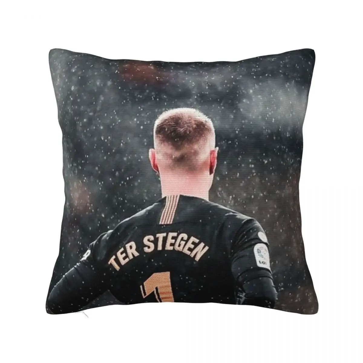 

Marc-Andre ter Stegen Throw Pillow Pillows Aesthetic autumn pillowcase