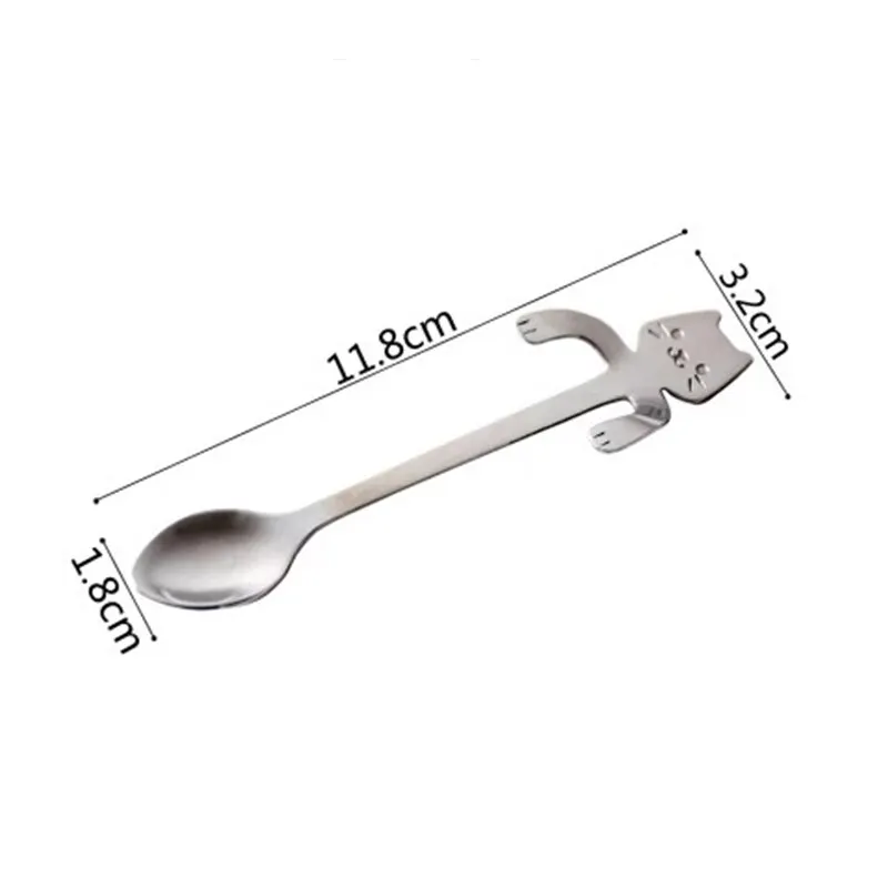  4pcs Stainless Steel Mini Scoop for Canisters with