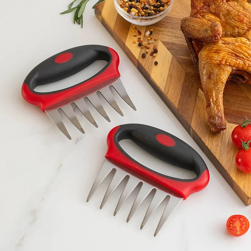 Stainless Steel Bear Claw Meat Dividing Machine BBQ Tools Chicken Separator Tearing Meat Dividing Machine meat dividing machine