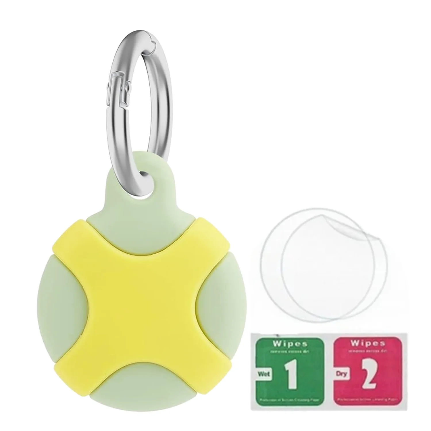 Airtag Holder Keychain - Durable Silicone Case