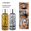 Body Glitter Gel,Mermaid Sequin Chunky Glitter Face Hair Nail Lip Glitter Gel Lasting Sparkling Lotion Glitter Liquid Eye Makeup 3