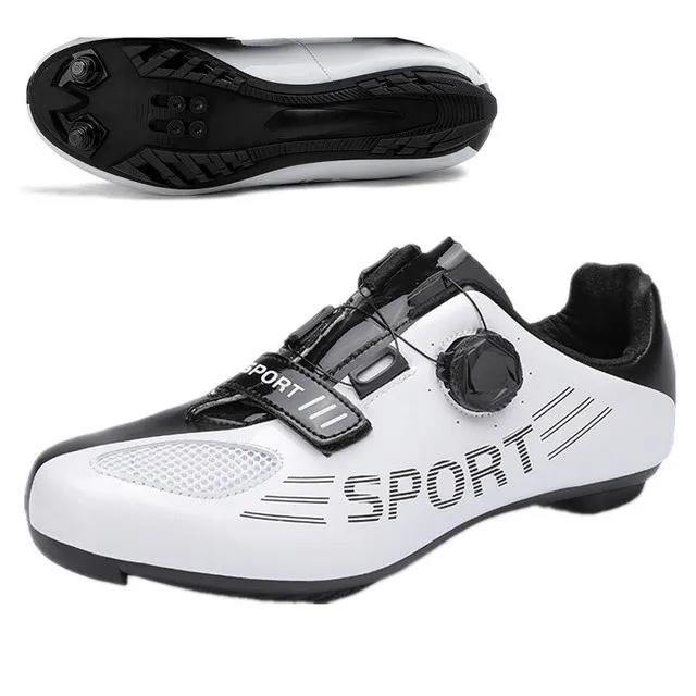 Serrure-route-noire - taille 44 - Baskets de cyclisme autobloquantes