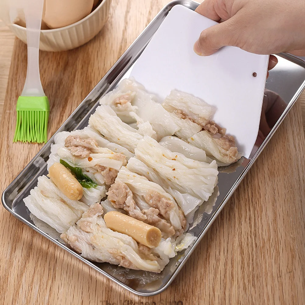 

4pcs/ Set Stainless Steel Steam Food Pan Catering Food Tray with Baking Tools