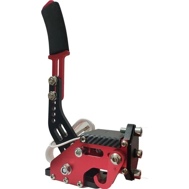 New 14Bit USB Handbrake SIM For G25/27/29 T500 PC Racing Games FANATECOSW DIRT RALLY Hand Brake System Red Black Blue