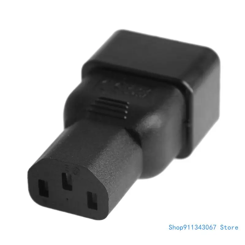 

IEC 320 3-Pin C13 Female to C20 Male Plug Converter for AC Power Adapter Laptop Drop shipping