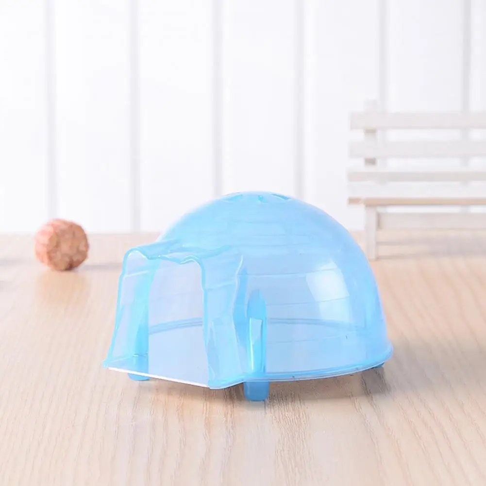 Useful Cooling Hamster House Plastic Hamster Igloo Breathable Reusable Easy to Clean No Odor Cooling House