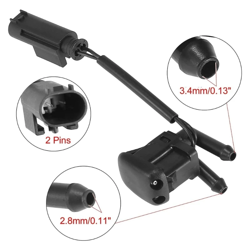 61668361042 A61668361042 교체 부품 앞유리 와이퍼 노즐 제트